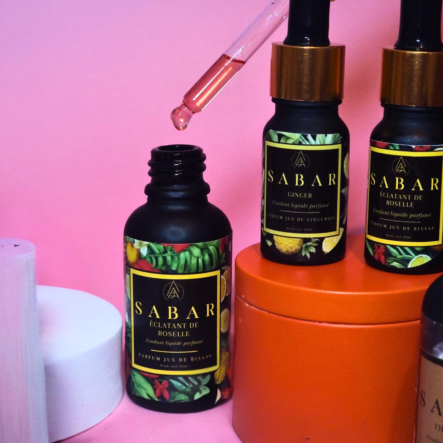 Fondant liquide parfumé - Éclatant de Roselle (jus de bissap) - 30 ml