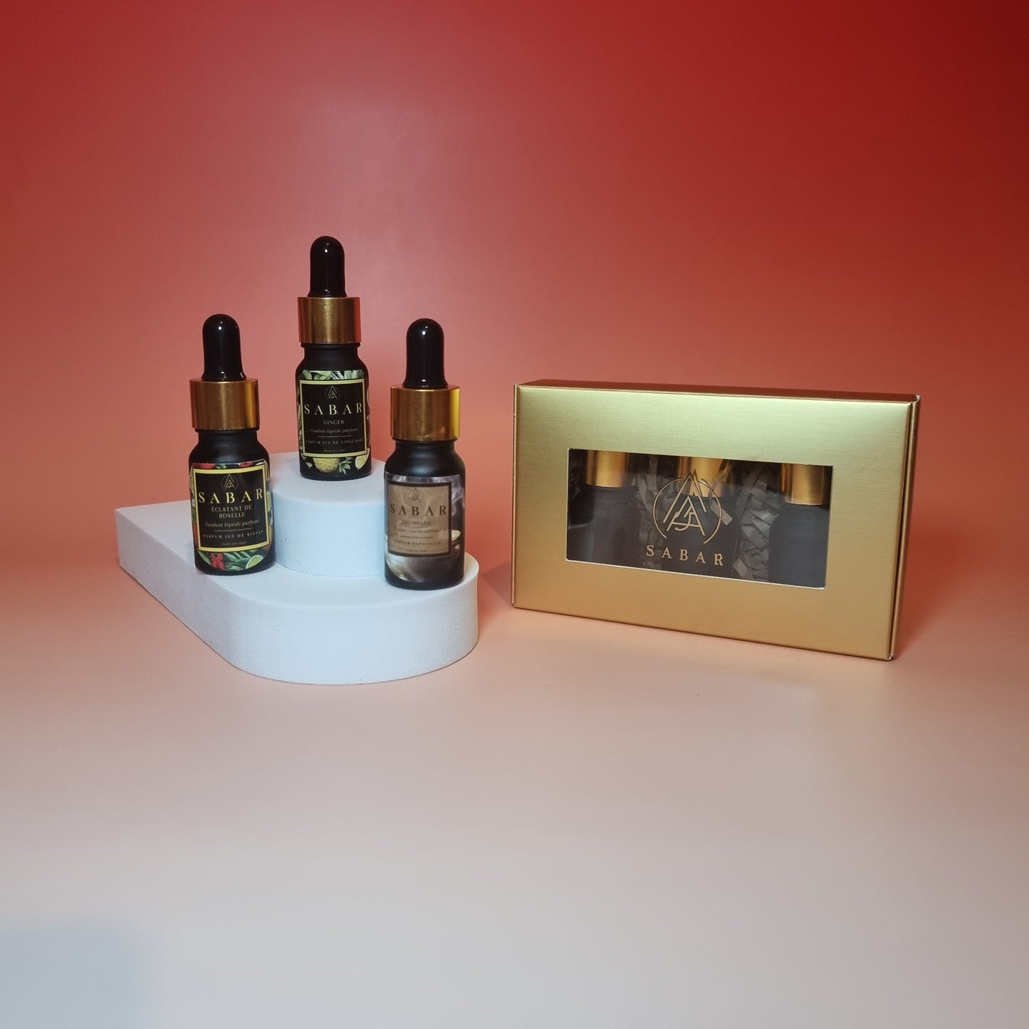 Escale à Dakar : Coffret de 3 Fondants liquides - 3x10ml
