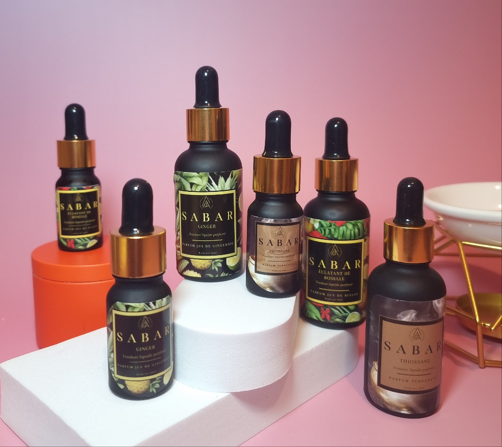 Escale à Dakar : Coffret de 3 Fondants liquides - 3x10ml
