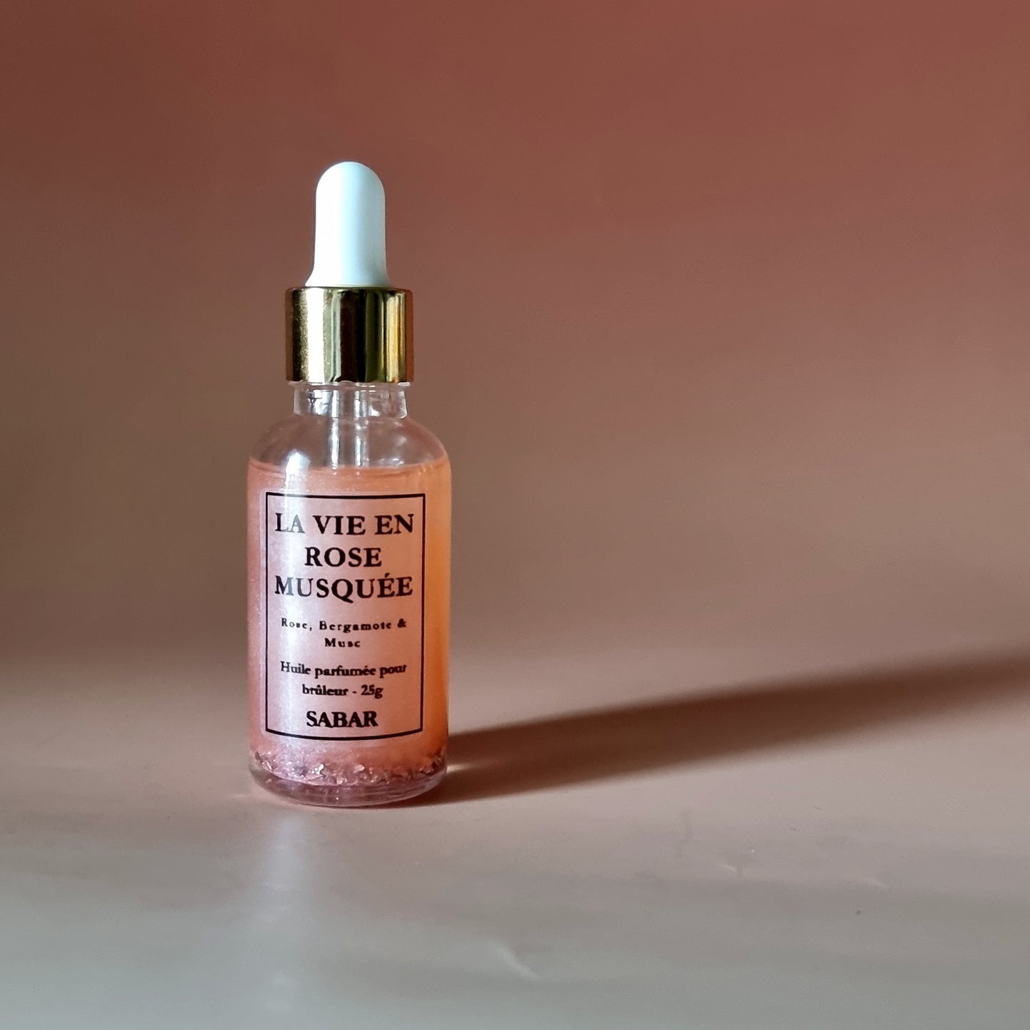 Huile parfumée - La vie en rose musquée