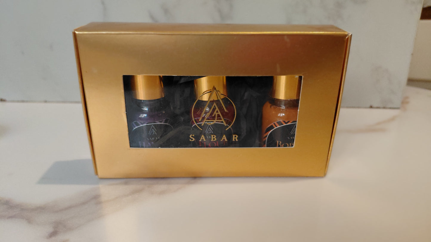 Collection Classique : Coffret d'huiles parfumées 3 x 10 ml