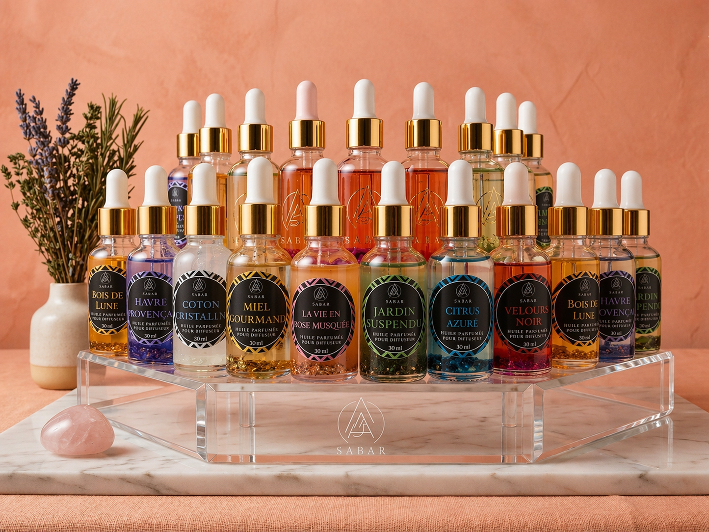 Huile parfumée - Coton cristallin - 30 ml
