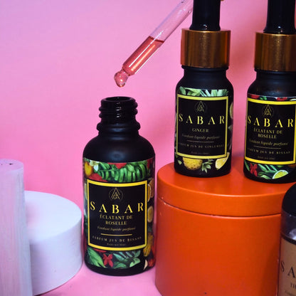 Fondant liquide parfumé - Éclatant de Roselle (jus de bissap) - 30 ml
