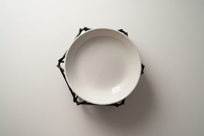 Brûleur de parfum – Structure géométrique - noir