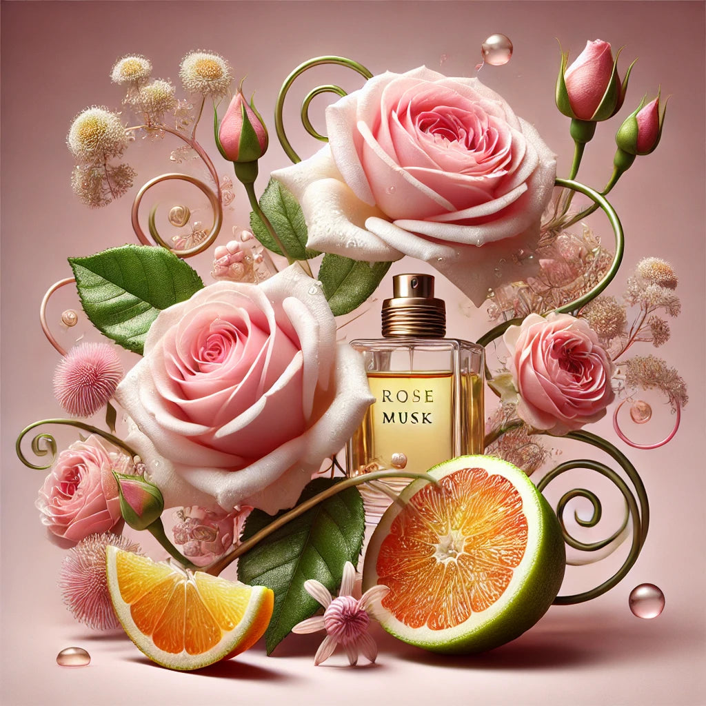 Fondant parfumé - La vie en rose musquée