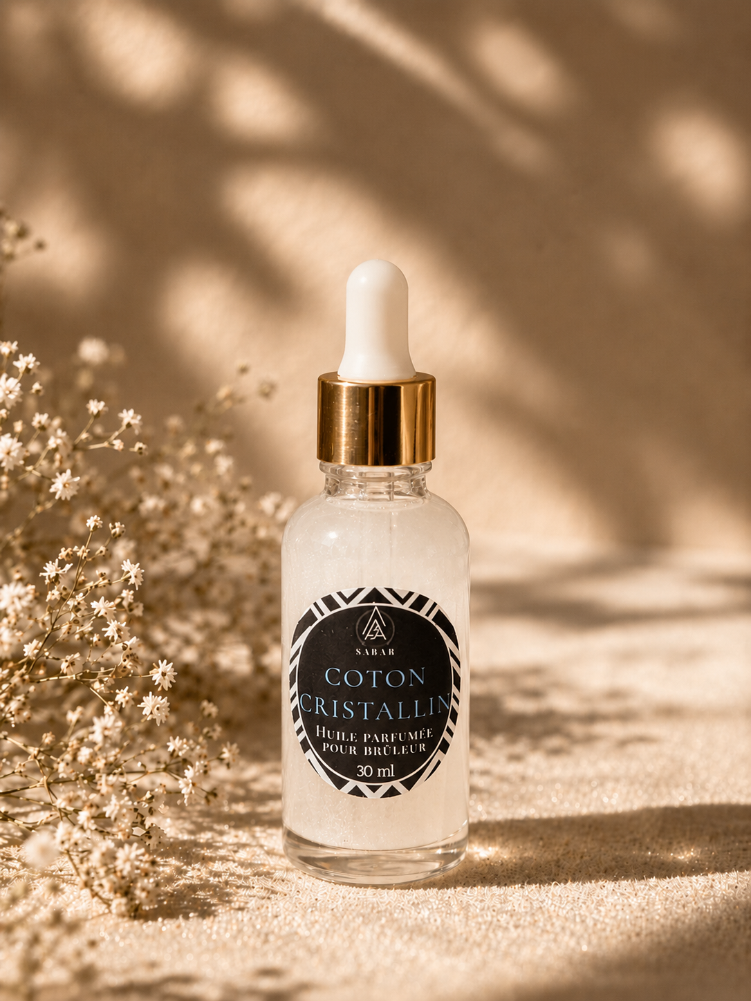 Huile parfumée - Coton cristallin - 30 ml