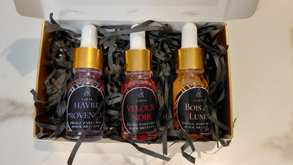 Collection Classique : Coffret d'huiles parfumées 3 x 10 ml