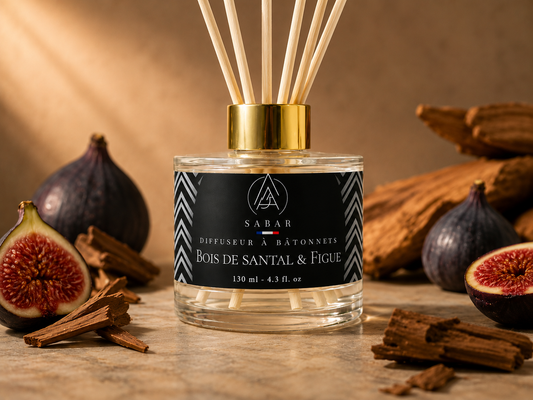 Diffuseur à batonnets - Figue & Bois de Santal - 130 ml
