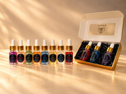 Coffret Découverte – 5 univers au choix | 3 Huiles Parfumées à Brûler (3 × 10 ml)