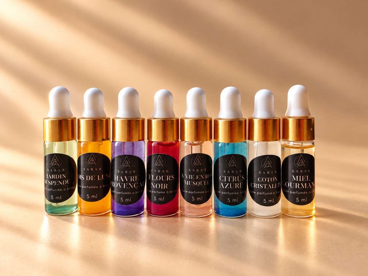 Collection Classique : Coffret d'huiles parfumées 8 x 5ml