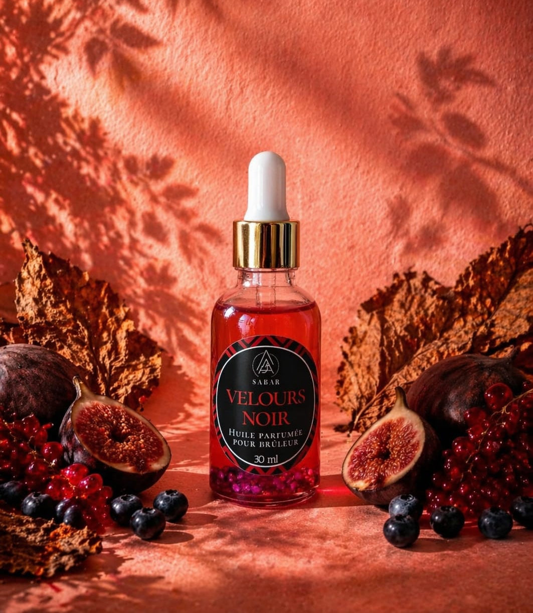 Huile parfumée - Velours noir - 30 ml