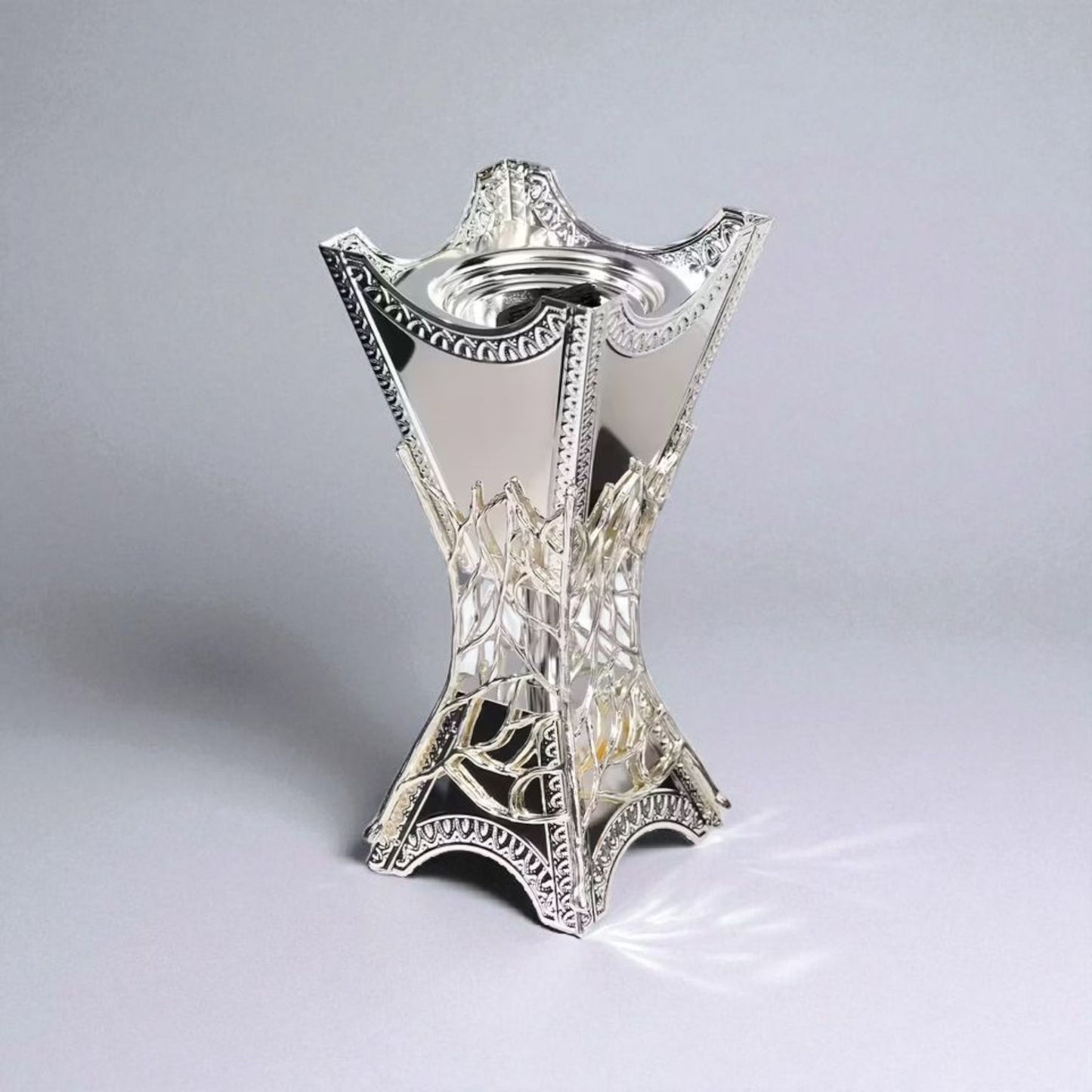 Encensoir en métal – 21x10 cm – Encens (woussoulan - thiouraye / bakhoor, cônes & résines) + pince