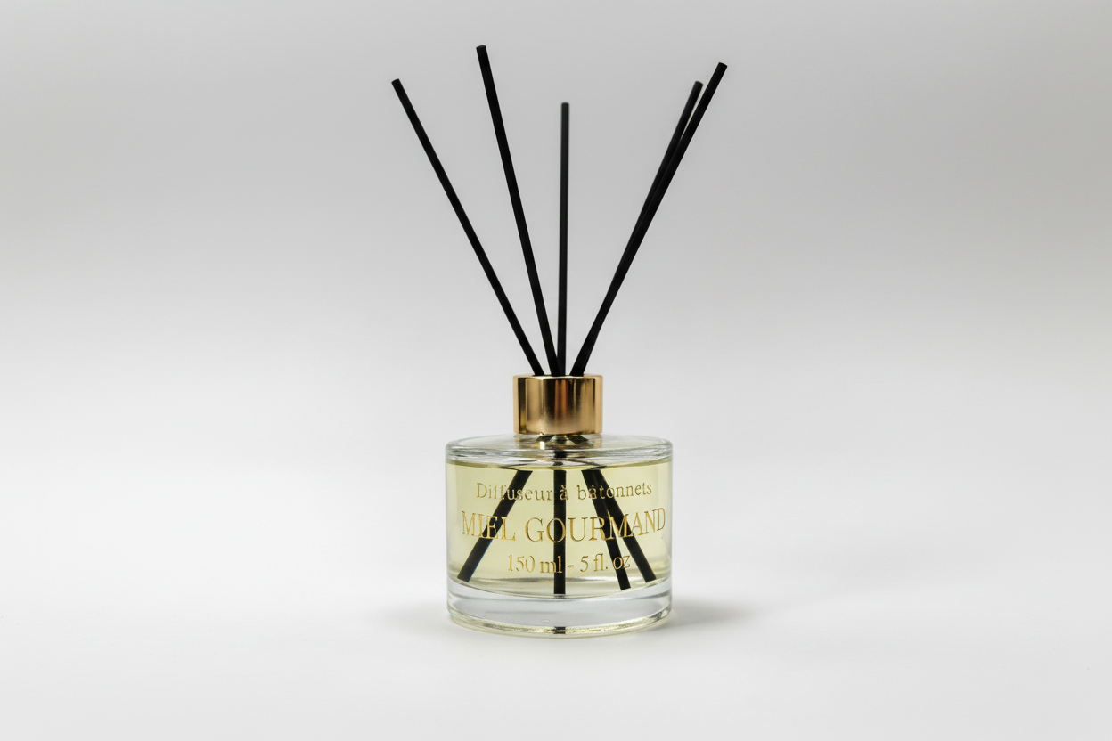 Diffuseur à batonnets - Miel Gourmand - 150 ml
