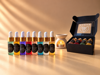 Collection Classique : Coffret d'huiles parfumées 8 x 5ml