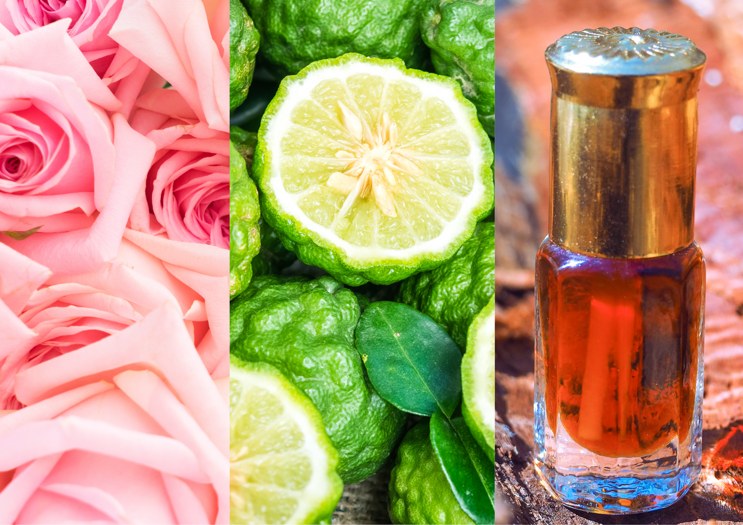 Huile parfumée - La vie en rose musquée - 30 ml