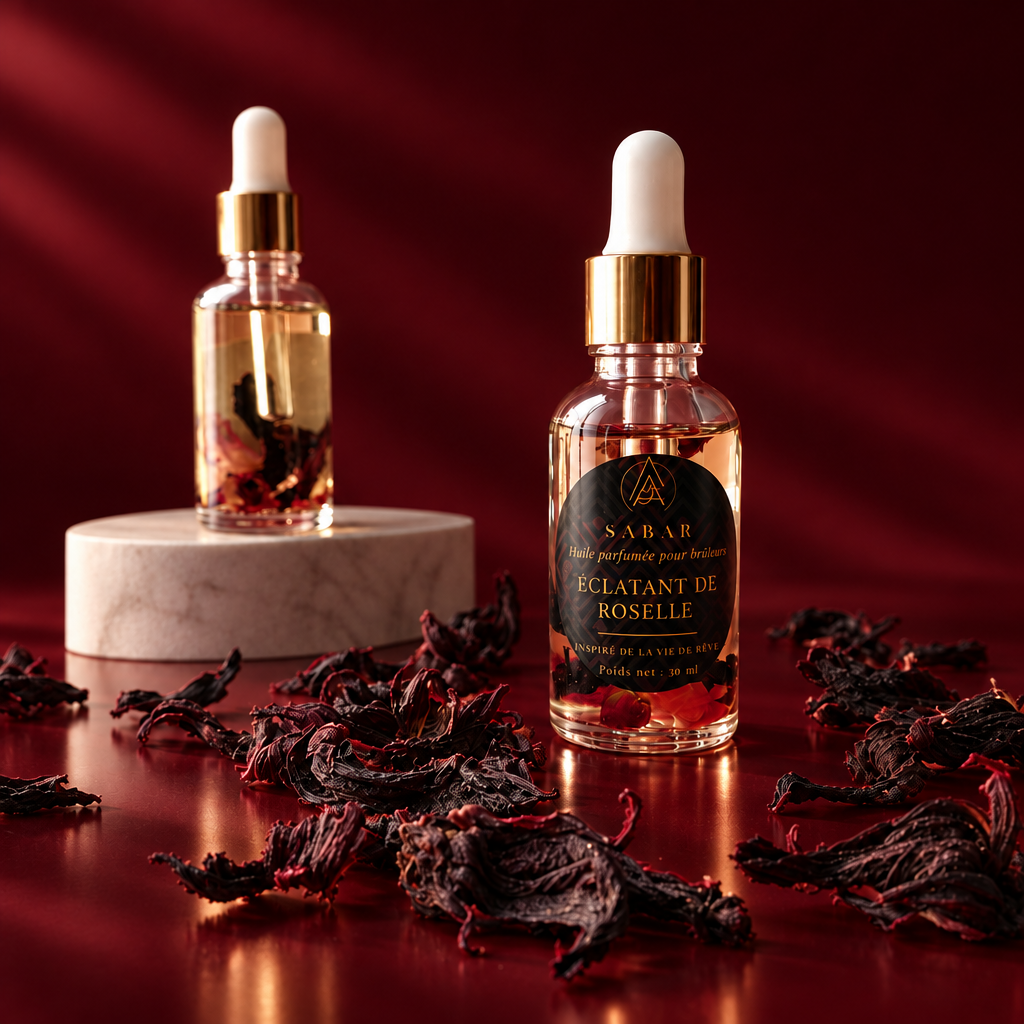 Fondant liquide parfumé - Éclatant de Roselle (jus de bissap) - 30 ml