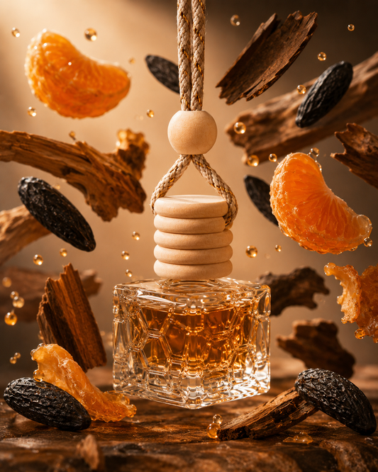 Diffuseurs de parfum pour voiture - Oud & Mandarine - 10 ml